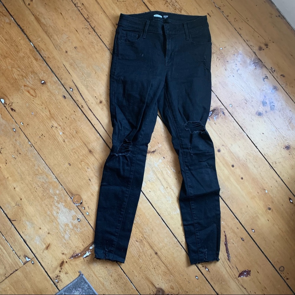 Old navy rockstar denim black